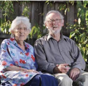 Rev Douglas Dargaville and his wife Lucy